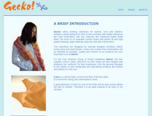 Tablet Screenshot of gecko.in